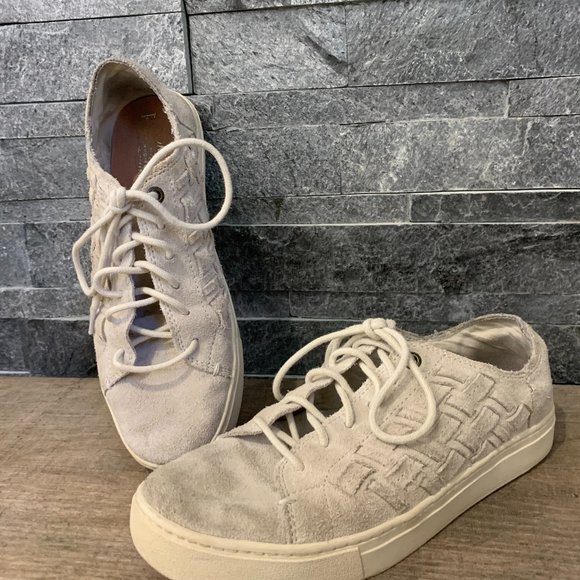 Toms Suede Basket Weave Sneakers - Picture 3 of 8